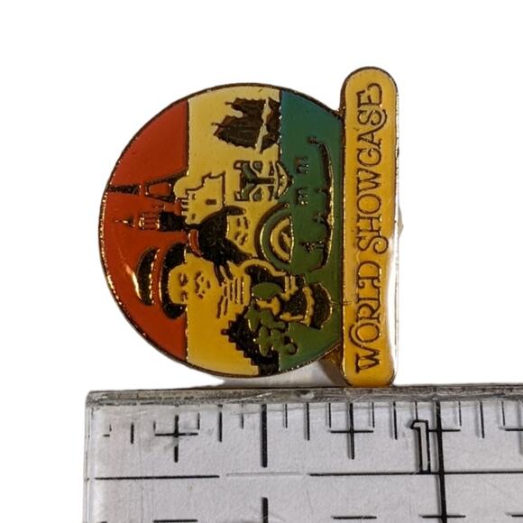 Disney Epcot World Showcase enamel pin vintage 1986 - Picture 3 of 4
